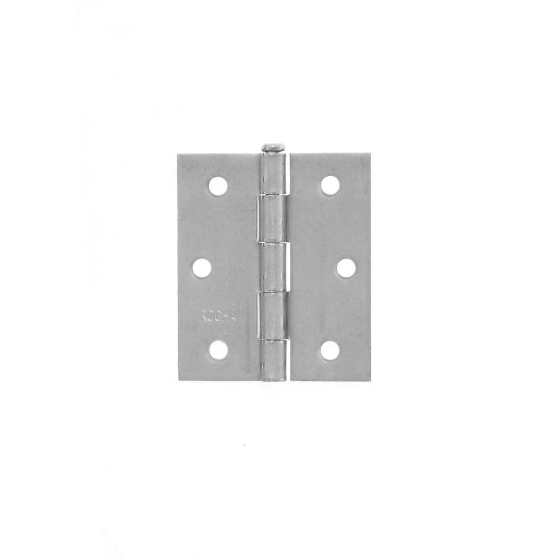 DOBRADICA DE ABA MEDIA PINO REVERSIVEL ROCHA ACO REVESTIDO ZINCO QUENTE 76.2X63.5X1.90MM