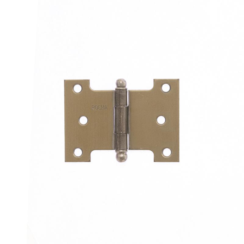 DOBRADICA DE ABA PALMELA PINO BOLA ROCHA ACO COLONIAL POLIDO 02 63.5X88.9X1.90MM