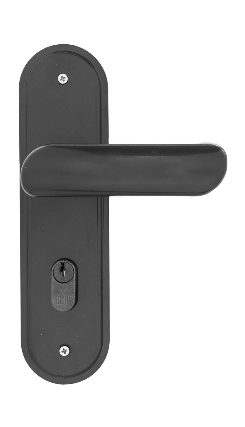 FECHADURA EMBUTIR DWELL CONFORT EXTERNA ROCHA ESPELHO PRETO 40 VAREJO