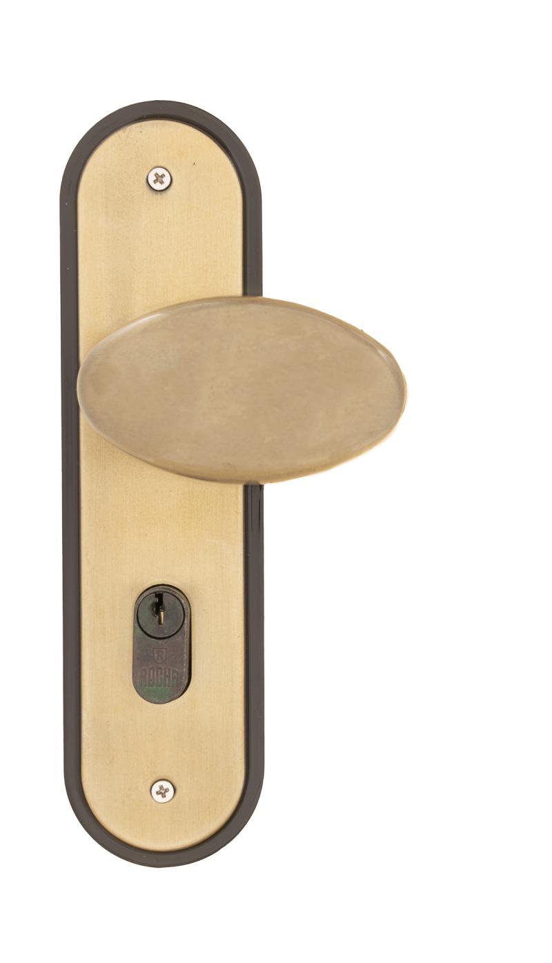 FECHADURA EMBUTIR DWELL SUPREME EXTERNA ROCHA ESPELHO COLONIAL POLIDO 40 VAREJO