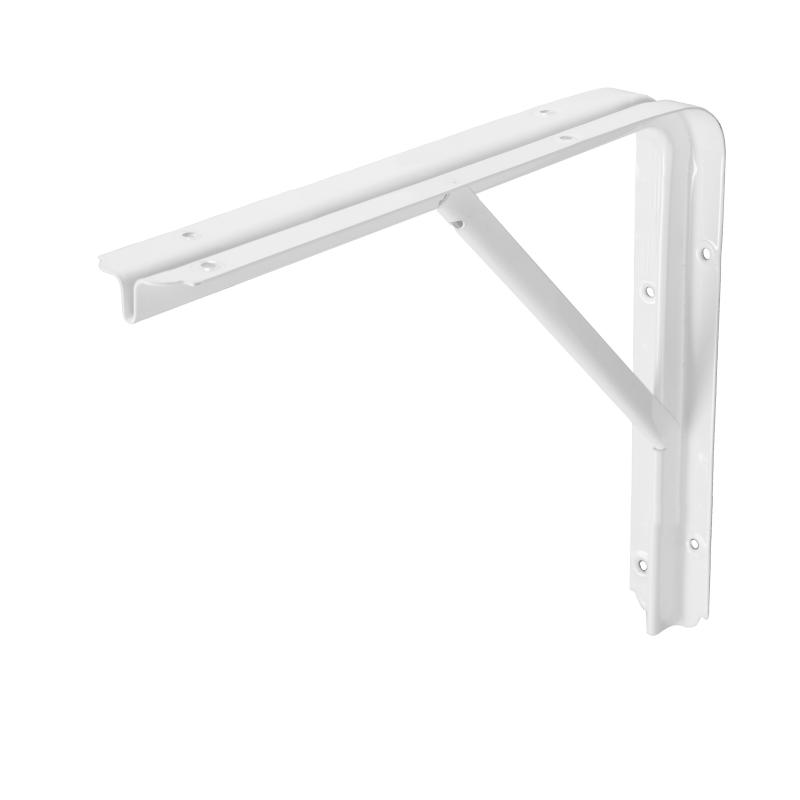 CANTONEIRA L COM REFORÇO AÇO PINTADO BRANCO 300X250MM (12X10)