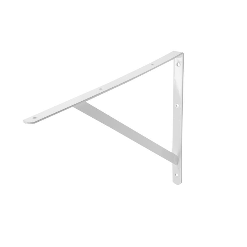 CANTONEIRA L MÃO FRANCESA AÇO PINTADO BRANCO 380X250MM