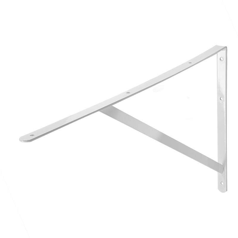 CANTONEIRA L MÃO FRANCESA AÇO PINTADO BRANCO 480X280MM