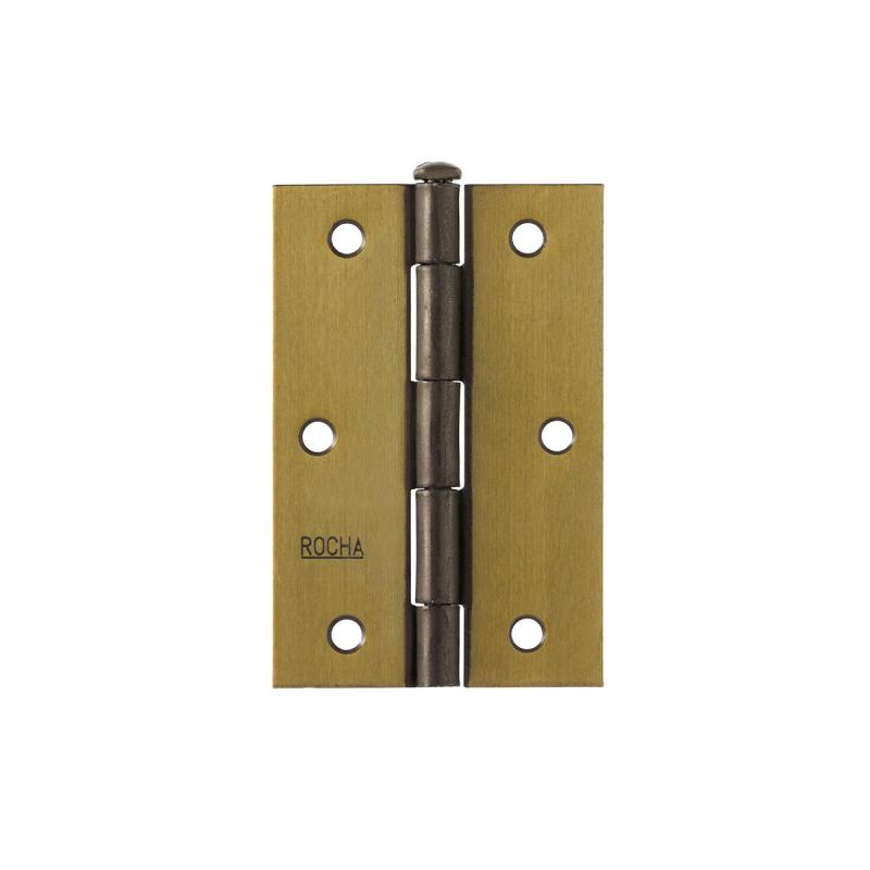 DOBRADICA DE ABA LEVE PINO REVERSIVEL ROCHA ACO COLONIAL POLIDO 02 88.9X57.1X1.20MM