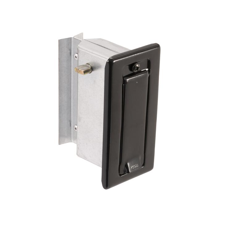 GANCHO DE REDE DE EMBUTIR 9,50MM (3/8) AÇO PINTADO PRETO